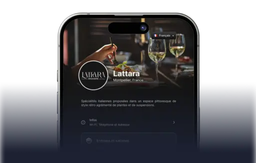 Mini-sites et menu
